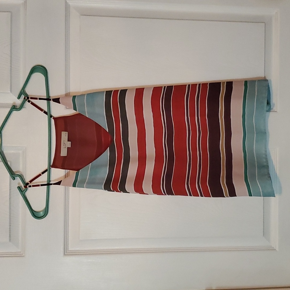 Women Loft spaghetti strap tank size Medium Petite